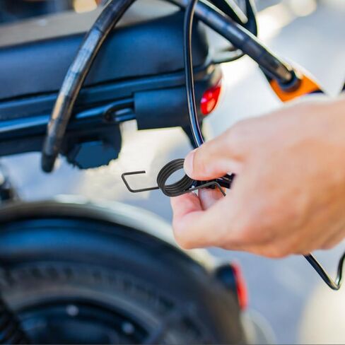 Foot Peg Springs for Dirt Bikes Universal Motorcycle Foot Pegs Compatible with Crf Tw Models Quick Release Pedal Hooks for Mini Bike Accessories in Saudi Arabia