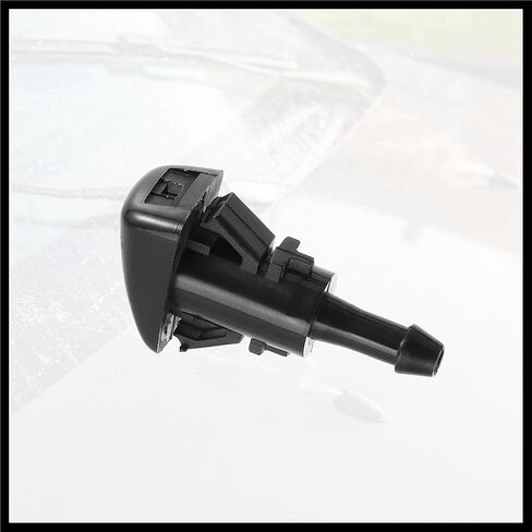 Car Windshield Washer Nozzle Wiper Spray Jet Fit for Jeep Compass 2007-2017 5303833AA/5116079AA - Pack of 4 Black Durable Material in Saudi Arabia