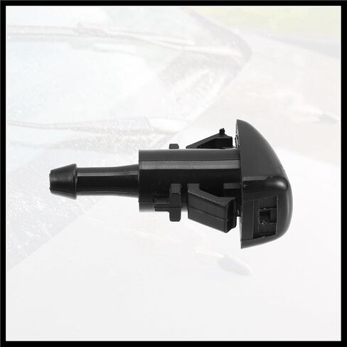 Car Windshield Washer Nozzle Wiper Spray Jet Fit for Jeep Compass 2007-2017 5303833AA/5116079AA - Pack of 4 Black Durable Material in Saudi Arabia