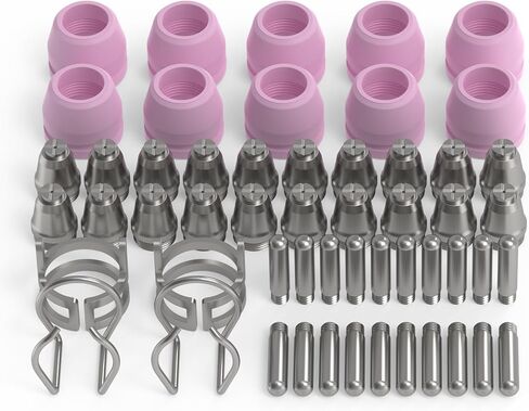 YESWELDER Plasma Cutter Torch Consumables .045'' 24 Pcs Cutting Torch Nozzles Tips Kit For SG-55 AG-60 WSD-60. in Kuwait