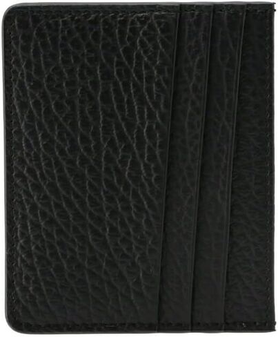 Maison Margiela Men's Business Card Holder, 5 CARD HOLDER Card Case, Black SA1VX0006-P4455-T8013, Black in Saudi Arabia