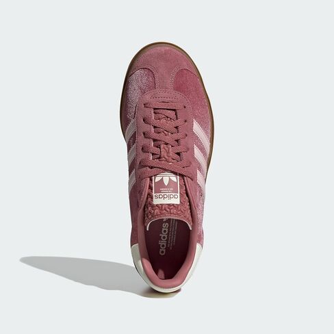 حذاء adidas Gazelle Bold WMNS، قرمزي/وردي رملي/أبيض فاتح، مقاس 7 in Saudi Arabia