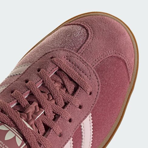حذاء adidas Gazelle Bold WMNS، قرمزي/وردي رملي/أبيض فاتح، مقاس 7 in Saudi Arabia