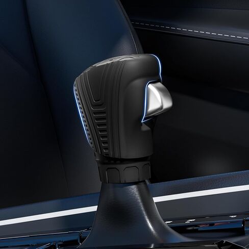 Suitable for Honda10th-11th Generation Accord, 11th Generation Civic, The Latest Honda Crider,Honda CRV,HRV,XRV,HRV,ZRV,INTEGRA,INSPIRE Car Gear Shift Cover,Stick Shifting Handle Protector (Black) in Saudi Arabia