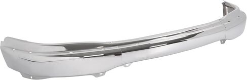 المصد الأمامي متوافق مع 1999-2004 Ford F-150 F-250 Expedition لاستبدال XL3Z17757AA FO1002356 مع فتحات الوسادة من الفولاذ الكروم in Saudi Arabia