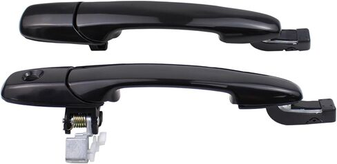 Primed Black Front Rear Left and Right Exterior Door Handles for Mazda 3 2004-2009 6 2003-2008 CX-7 2007-2012 CX-9 2007-2015 RX-8 2004-2008 in Saudi Arabia