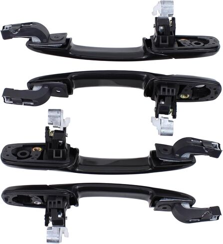Primed Black Front Rear Left and Right Exterior Door Handles for Mazda 3 2004-2009 6 2003-2008 CX-7 2007-2012 CX-9 2007-2015 RX-8 2004-2008 in Saudi Arabia