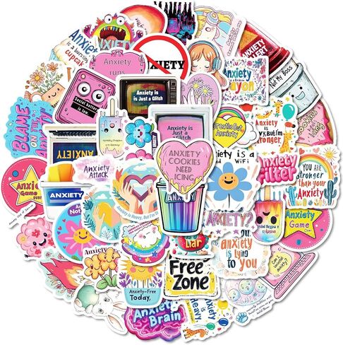 208pcs Hunter Cartoon Stickers, Waterproof Aesthetic Decals for Laptop, Water Bottle, Journal, Phone Case, Scrapbook, Gifts for Kids Teens & Adults in Saudi Arabia