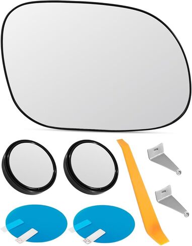 Passenger Side Heated Mirror Glass Fit for Kia Soul 2014-2019 Replace 87621B2510 87621B2000 87621B2500, Right in Saudi Arabia