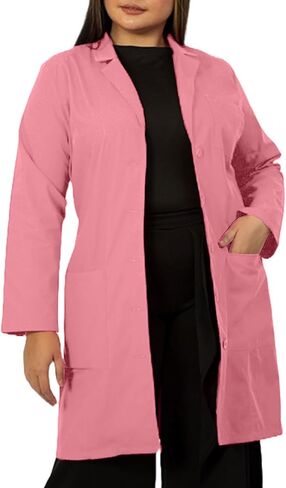 HEEDFIT Panda Uniform Women’s 37 Inch Colored Lab Coat – Double Patch Pockets – Customize lab coat in Saudi Arabia