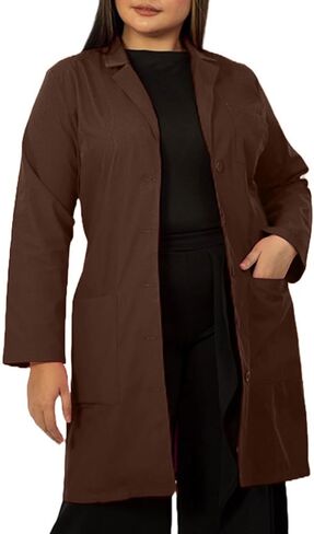 HEEDFIT Panda Uniform Women’s 37 Inch Colored Lab Coat – Double Patch Pockets – Customize lab coat in Saudi Arabia