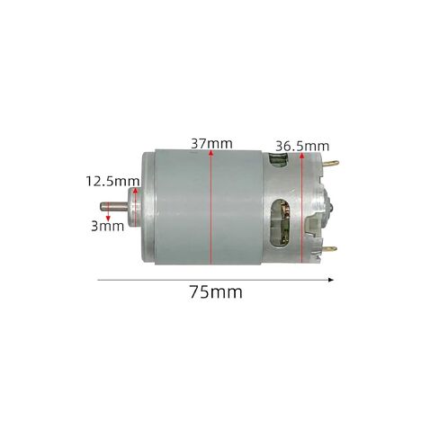 محرك بتيار مستمر 550VC، محرك بطارية ليثيوم 21 فولت، محرك كهربائي، محول ضوء متوافق مع مثقاب كهربائي ليثيوم Dayi 21 فولت in Kuwait