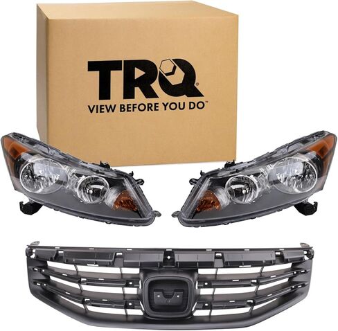 TRQ Lighting Kit HO1200203 HO2502130 HO2503130 Compatible with 2011-2012 Honda Accord in Saudi Arabia