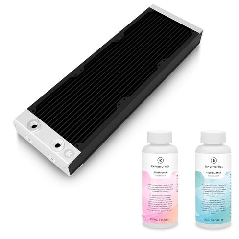 EKWB EK-Quantum Surface P360 Radiator, Cleaner and Superflush Bundle, Black Edition in Saudi Arabia