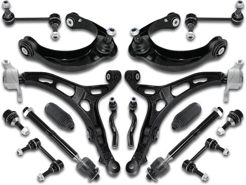POWERGEAR 16PCS Suspension Kit Upper Lower Control Arm Ball Joint Sway Bar Link Tie Rod End Fit for 2011-2015 Dodge Durango Jeep Grand Cherokee Suspension Kit RK642831 RK642830 RK621608 RK621607 in Saudi Arabia