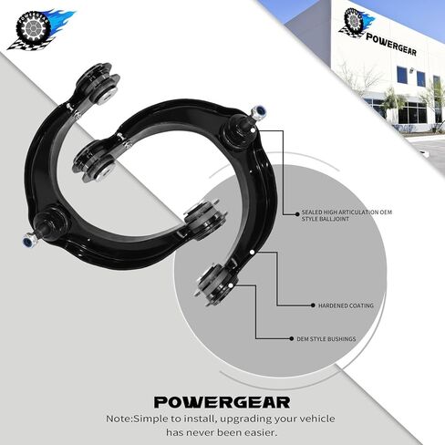 POWERGEAR 16PCS Suspension Kit Upper Lower Control Arm Ball Joint Sway Bar Link Tie Rod End Fit for 2011-2015 Dodge Durango Jeep Grand Cherokee Suspension Kit RK642831 RK642830 RK621608 RK621607 in Saudi Arabia