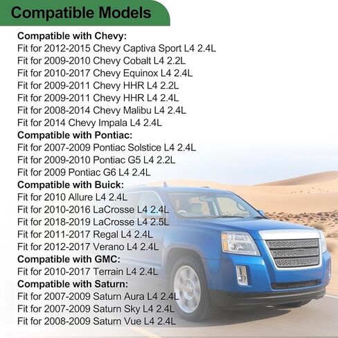 عصا غمس زيت المحرك متوافقة مع 2007-2019 Chevy Equinox Malibu Impala/Buick Regal، من أجل Verano، من أجل Lacrosse/Saturn Vue يستبدل # 917-379 917379 12607379 12657799 in Kuwait