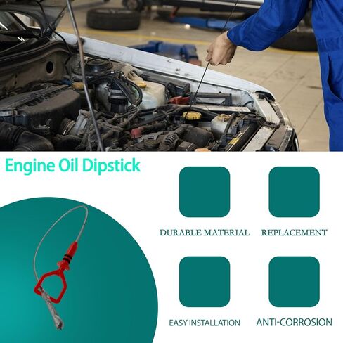 Orange Replacement Engine Oil Dipstick Level Dip Stick for Honda Accord Crosstour Odyssey Pilot Ridgeline OE 15650RCAA02 15650-RCA-A02 917387 Indicator Dipstick for Acura RDX MDX RL TL TSX in Kuwait