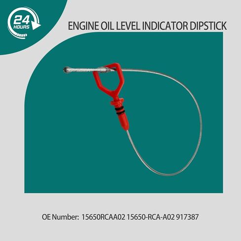 Orange Replacement Engine Oil Dipstick Level Dip Stick for Honda Accord Crosstour Odyssey Pilot Ridgeline OE 15650RCAA02 15650-RCA-A02 917387 Indicator Dipstick for Acura RDX MDX RL TL TSX in Kuwait