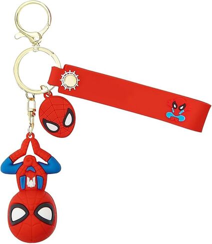 Cartoon Keychain with Wrist Strap, 3D Cute Backpack Key Key Chain Accessories in Kuwait