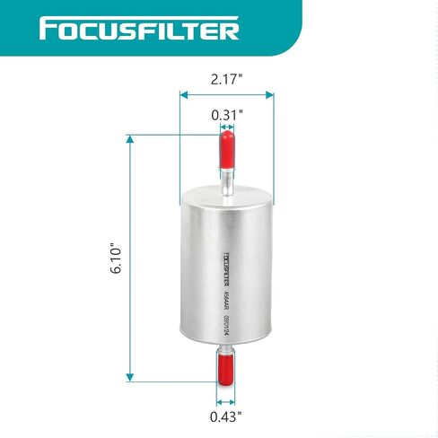 FOCUSFILTER H110WK OEM Grade Fuel Filter, for Vectra V6 2.8L 2006-2008, Volkswagen Polo L4 1.8L 1999-2002, Volkswagen Derby L4 1.8L 1995-2009, Replaces 25313359 in Saudi Arabia