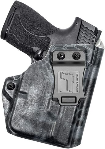 Tulster IWB Profile Kydex Holster في اليد اليمنى يناسب: M&P Shield 9mm / .40 | TLR-6 حامل خفيف داخل ملحق حزام الخصر المخفي in Saudi Arabia