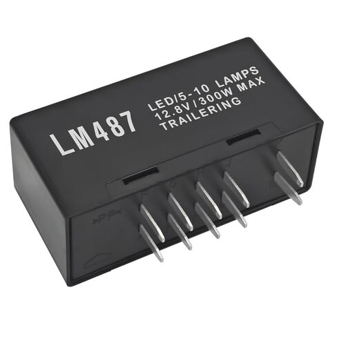 LM487 10383321 15764135 15231201 LED Flasher Relay - Fixes Hyperflash for Chevy GMC Cadillac Silverado Sierra Tahoe Yukon Escalade Hummer H2 (2003-2007 GMT800 Platform) in Saudi Arabia