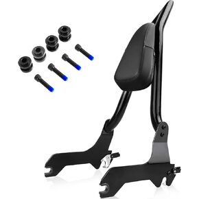 2018-2024 Fat Boy Breakout Backrest Sissy Bar compatible with Harley Davidson Softial 114 FLFB FLFBS FXBR RXBRS 26" Tall Quick Release Detachable Rear Passenger Backrest in Kuwait