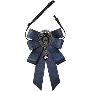 Rhinestone Bow Ties for Men, Sparkle Mens Bowtie Adjustable Men's Bowties for Wedding Prom Party Date in Kuwait