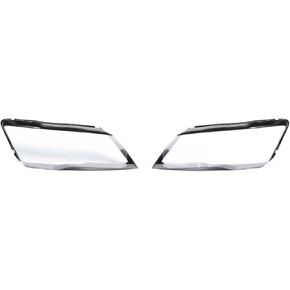 Compatible For Audi A7 RS7 2011-2014 Car Front Headlight Cover Transparent Glass Headlamp Lamp Shell Headlights Lens Cover(Left and Right) in Saudi Arabia