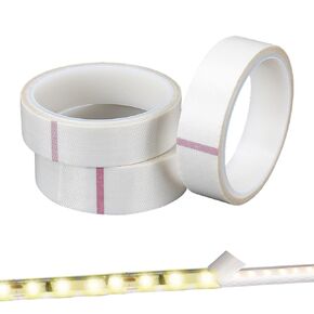 3 قطع شريط تنعيم الضوء، شريط توزيع LED 0.59 بوصة × 32.8 قدم، شريط لاصق شريط إضاءة LED لشرائط LED، حجب الضوء المعتدل، أبيض in Kuwait