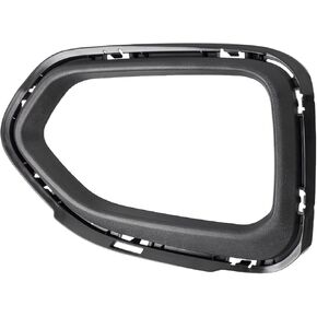 Headlight Molding Black Compatible with Chevrolet Trailblazer 2021 2022 2023 Bumper Lamp Bezel Replaces 42856119 42856118 42751681 42751682 (Left Side) in Kuwait