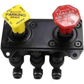 Control Valve (MV-3) KG23997 801360 Compatible with select Freightliner, International models, Black in Kuwait
