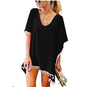 فستان شاطئ رائع للسيدات، بيكيني للسباحة، ثوب سباحة قصير للشاطئ in Kuwait