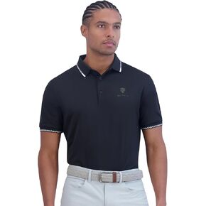 قمصان الجولف الرجالية من Ben Sherman - مقاس رياضي رياضي، عامل حماية من أشعة الشمس +، ماص للرطوبة، مقاوم للرائحة، قميص كاجوال in Kuwait