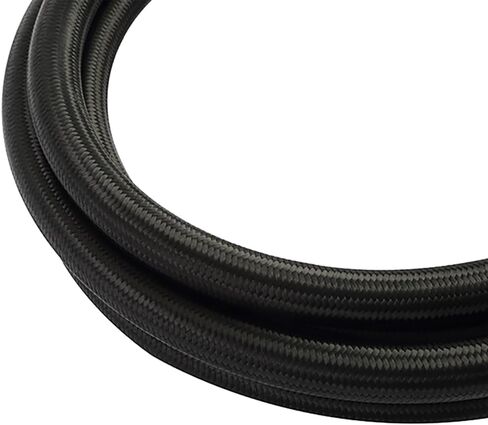 Mishimoto MMSBH-1072-CB -10AN Braided Line, 6', Black Nylon in Saudi Arabia