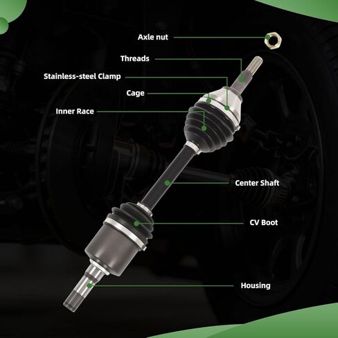مجموعة عمود المحور السيرة الذاتية الأمامية متوافقة مع Explorer V6 3.5L 2011-2019 الجانب الأيسر للسائق استبدال 66-2286 NCV11046 in Saudi Arabia