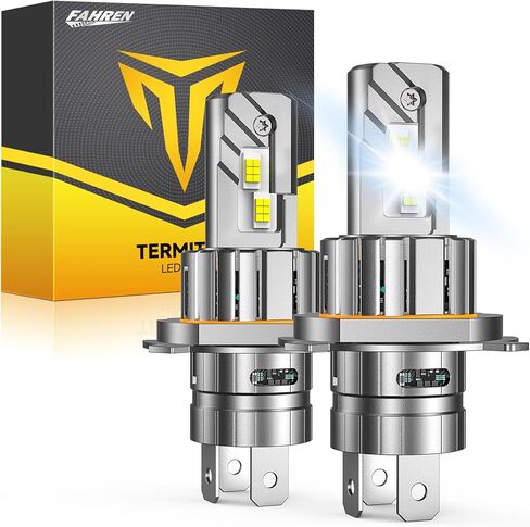 FAHREN 2026 Upgraded H7 Light Kits Bulbs, 40000LM 900% Insane Brightness Light Bulb, 6500K 1:1 Halogen Mini Size H7 Bulb with Fan, Off-Road Use No Adapter Required Plug-and-Play, Pack of 2 in Kuwait