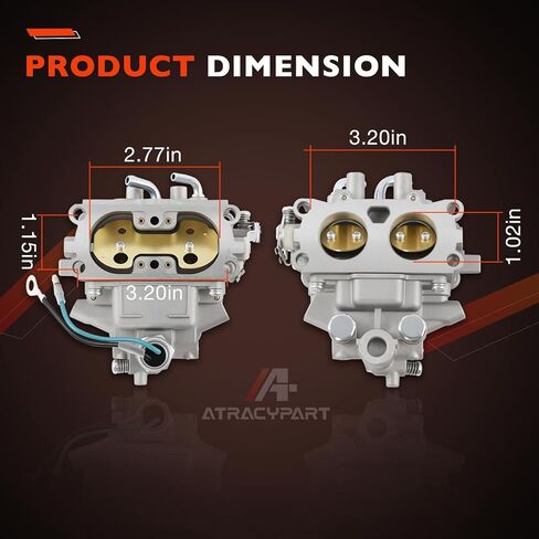 Carburetor Compatible with Kawasaki FH601V, Replaces #15003-7041 15003-7077, Fits FH601V-AS/BS/CS/DS/ES/FS Series Engines with Fuel Pump Spark Plugs in Saudi Arabia