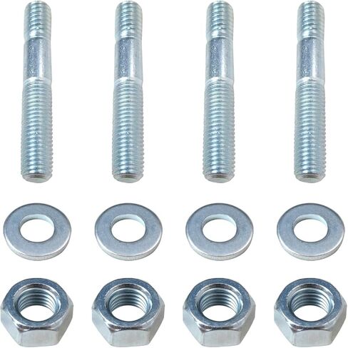 4-pack Carburetor Carb Studs Kit 5/16" x 2" Fits for Holley Edelbrock Barry Grant Demon in Saudi Arabia