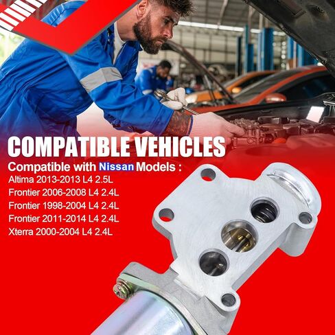 SMMS Idle Air Control Valve with 1 Gasket for Nissan Frontier 2.4L 1998-2004, for Xterra 2.4L 2000-2004, Replace OE: 2378135510 237813S500 237813S510 AC467 in Saudi Arabia