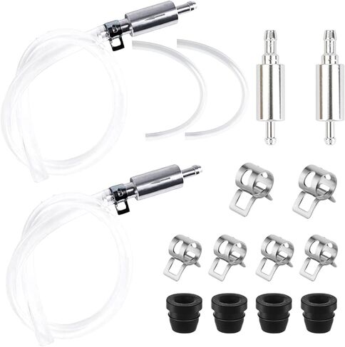 طقم خرطوم نازف الفرامل العالمي في اتجاه واحد مع صمام فحص - مجموعة صمامات نازف الفرامل المكونة من قطعتين تتضمن أنابيب ومشابك صمام نازف الفرامل الموثوق به في اتجاه واحد لنزيف السوائل المنفرد وصيانة القابض in Kuwait