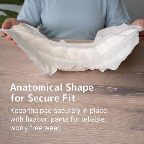 فوط أبينا سان الفاخرة لسلس البول، ذات امتصاص متوسط، (المقاسات من 4 إلى 7)، مقاس 6، 34 قطعة in Kuwait