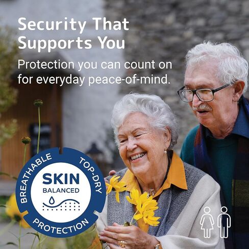 فوط أبينا سان الفاخرة لسلس البول، ذات امتصاص متوسط، (المقاسات من 4 إلى 7)، مقاس 6، 34 قطعة in Kuwait