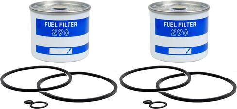 2 قطعة فلتر الوقود EDPN9N074AA مع جوانات متوافق مع استبدال Ford Tractor 2000 2600 3000 3600 4000 4600 5000 6500 7000+ استبدال 81823491 83937061 D0NN9N074B in Saudi Arabia