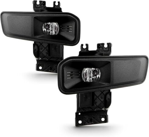 AKKON - Fit 2023 2024 Ford Super Duty F250 F350 F450 F550 23-25 ​​مصباح الضباب الأمامي من نوع الهالوجين مع مفتاح التشغيل + استبدال جانب الركاب in Saudi Arabia