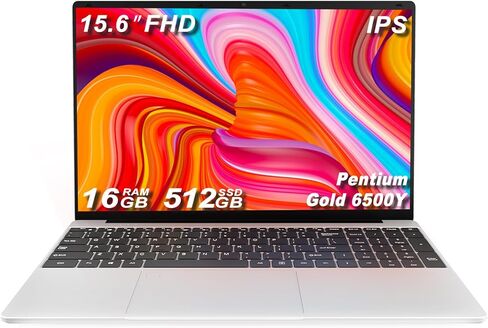 17.3 Inch Windows 11 Laptops 12th Generation Processor N95 4C 4T(3.4Ghz), 16GB RAM 512GB SSD Laptop Computer 10000mAh Large Battery Type-C(Data), WiFi5,BT,RJ45,Dual Stereo Speakers, Backlit Keyboard in Saudi Arabia