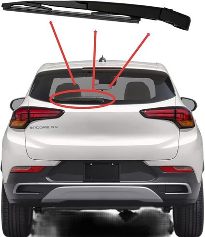 شفرة الممسحة الخلفية لـ Buick Encore GX 2022 2023 2024 Essence المفضل اختر Avenir Sport Touring شفرة ممسحة الزجاج الأمامي الخلفي الخلفي in Saudi Arabia