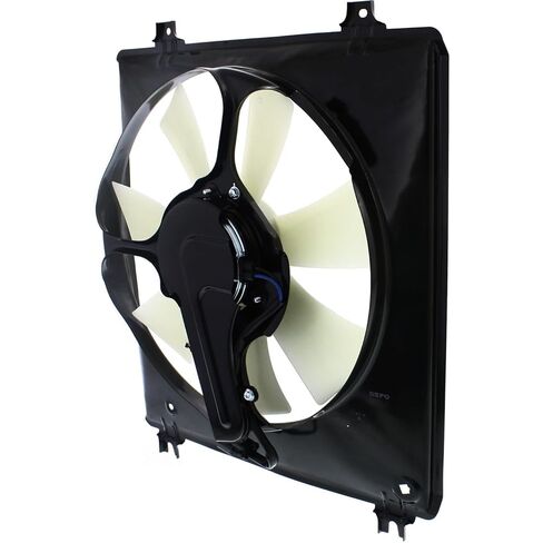 Replacement A/C Condenser Cooling Fan Assembly Passenger Side Compatible with Acura TL 2009-2011 (3.5L V6, Base) in Saudi Arabia