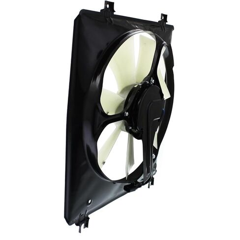 Replacement A/C Condenser Cooling Fan Assembly Passenger Side Compatible with Acura TL 2009-2011 (3.5L V6, Base) in Saudi Arabia